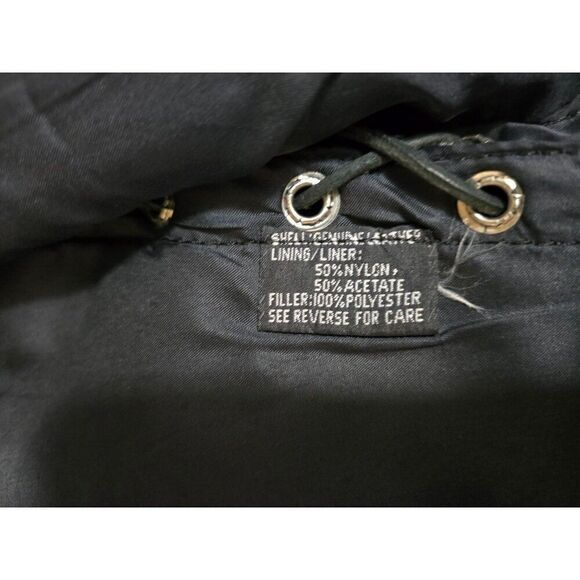 Leather Fringe Vest With Rose Design & Braided Trim For Women - Picture 9 of 10